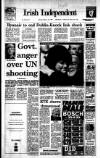 Irish Independent Saturday 25 February 1989 Page 1