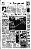 Irish Independent Saturday 08 April 1989 Page 1