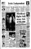 Irish Independent Saturday 15 April 1989 Page 1
