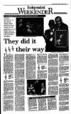 Irish Independent Saturday 22 April 1989 Page 9