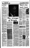 Irish Independent Saturday 22 April 1989 Page 10