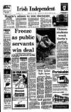 Irish Independent Tuesday 16 May 1989 Page 1