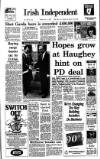 Irish Independent Tuesday 04 July 1989 Page 1