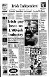 Irish Independent Saturday 08 July 1989 Page 1