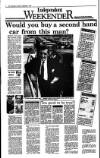 Irish Independent Saturday 09 September 1989 Page 8