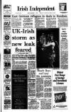 Irish Independent Monday 11 September 1989 Page 1