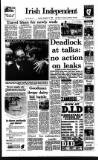 Irish Independent Saturday 16 September 1989 Page 1