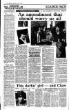 Irish Independent Saturday 14 October 1989 Page 10