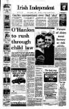 Irish Independent Friday 03 November 1989 Page 1