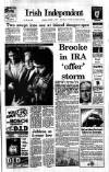 Irish Independent Saturday 04 November 1989 Page 1