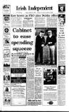 Irish Independent Monday 13 November 1989 Page 1