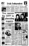 Irish Independent Monday 20 November 1989 Page 1