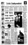 Irish Independent Monday 27 November 1989 Page 1