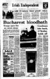 Irish Independent Friday 22 December 1989 Page 1