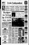 Irish Independent Saturday 27 January 1990 Page 1