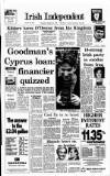 Irish Independent Wednesday 05 September 1990 Page 1