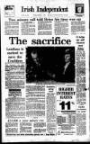 Irish Independent Thursday 15 November 1990 Page 1