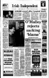 Irish Independent Saturday 03 November 1990 Page 1