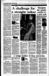 Irish Independent Wednesday 07 November 1990 Page 16
