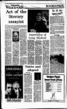Irish Independent Saturday 10 November 1990 Page 18