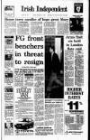 Irish Independent Monday 12 November 1990 Page 1