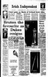 Irish Independent Wednesday 14 November 1990 Page 1