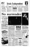 Irish Independent Tuesday 15 January 1991 Page 1