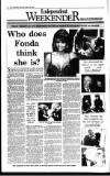 Irish Independent Saturday 09 February 1991 Page 10