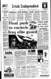 Irish Independent Wednesday 27 February 1991 Page 1