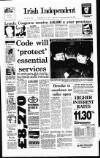 Irish Independent Wednesday 01 May 1991 Page 1