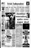 Irish Independent Saturday 07 September 1991 Page 1