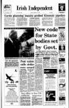 Irish Independent Thursday 26 September 1991 Page 1