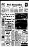 Irish Independent Saturday 23 November 1991 Page 1