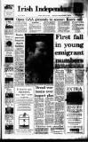 Irish Independent Monday 13 January 1992 Page 1