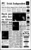 Irish Independent Friday 17 January 1992 Page 1