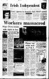 Irish Independent Saturday 18 January 1992 Page 1
