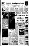 Irish Independent Friday 13 March 1992 Page 1