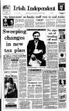 Irish Independent Saturday 25 April 1992 Page 1