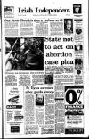 Irish Independent Thursday 07 May 1992 Page 1