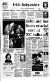 Irish Independent Tuesday 09 June 1992 Page 1