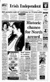 Irish Independent Thursday 02 July 1992 Page 1