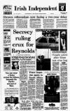 Irish Independent Friday 11 September 1992 Page 1