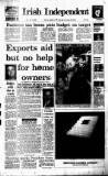 Irish Independent Saturday 03 October 1992 Page 1