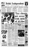 Irish Independent Saturday 10 October 1992 Page 1
