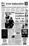 Irish Independent Friday 13 November 1992 Page 1