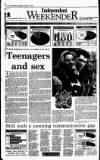 Irish Independent Saturday 14 November 1992 Page 16