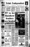 Irish Independent Tuesday 01 December 1992 Page 1