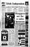 Irish Independent Thursday 24 December 1992 Page 1