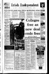 Irish Independent Monday 04 January 1993 Page 1