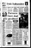 Irish Independent Friday 08 January 1993 Page 1